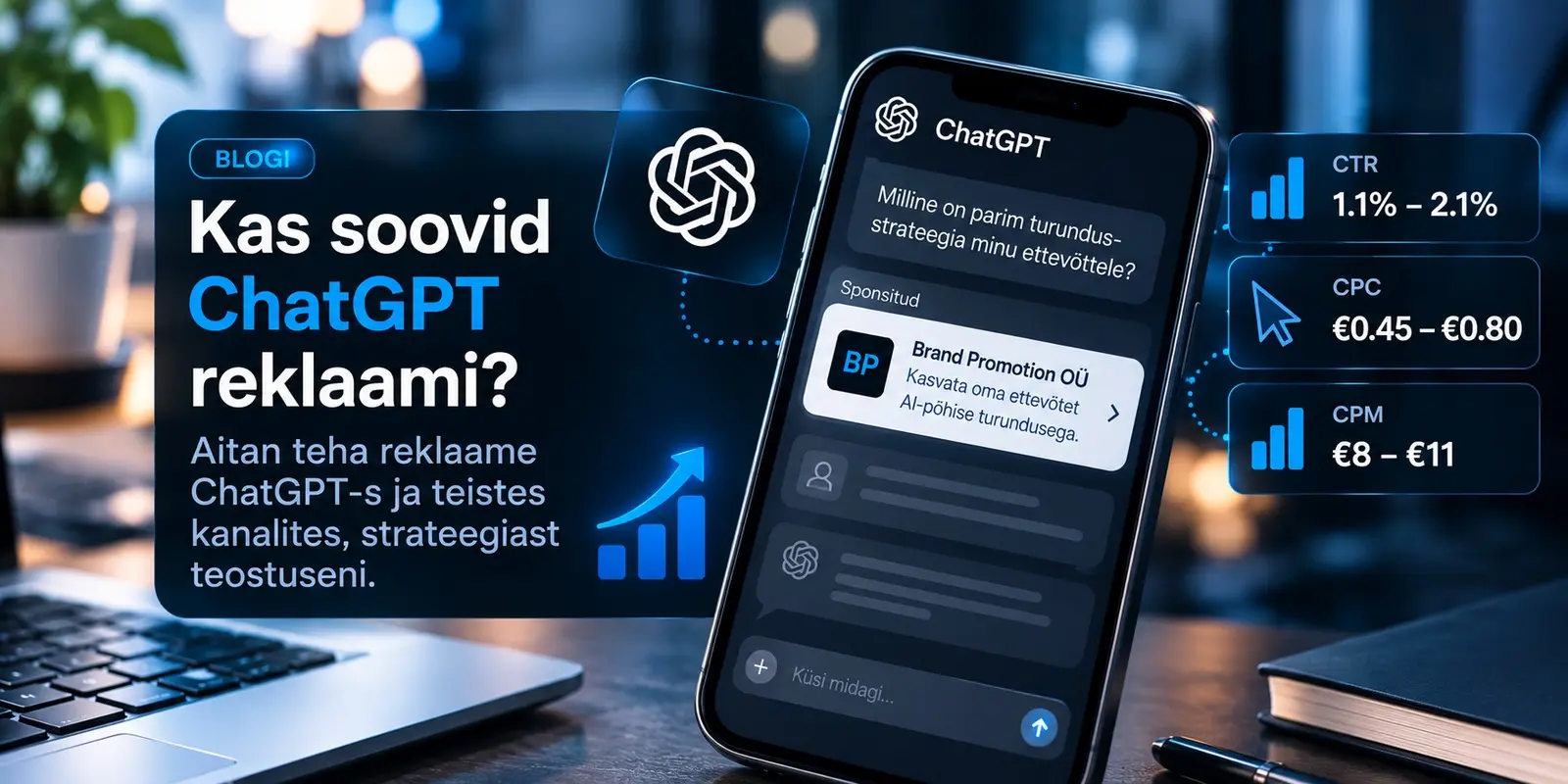Testisin ChatGPT reklaame: mis päriselt töötas?