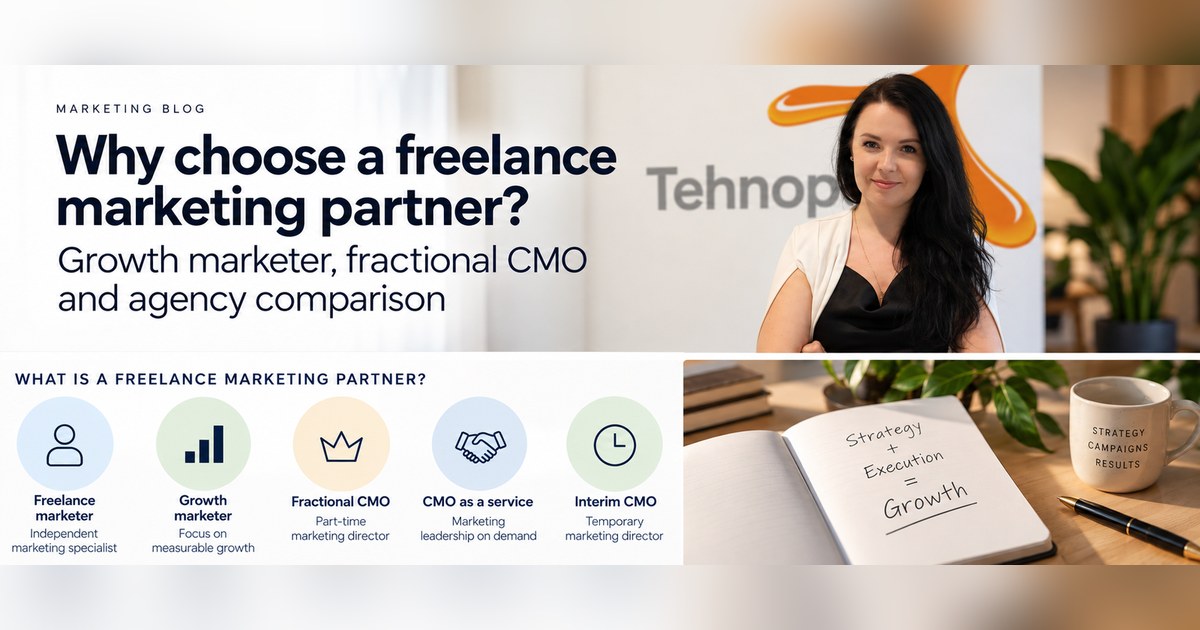 Freelance marketing partner, marketing director or agency: which to choose?