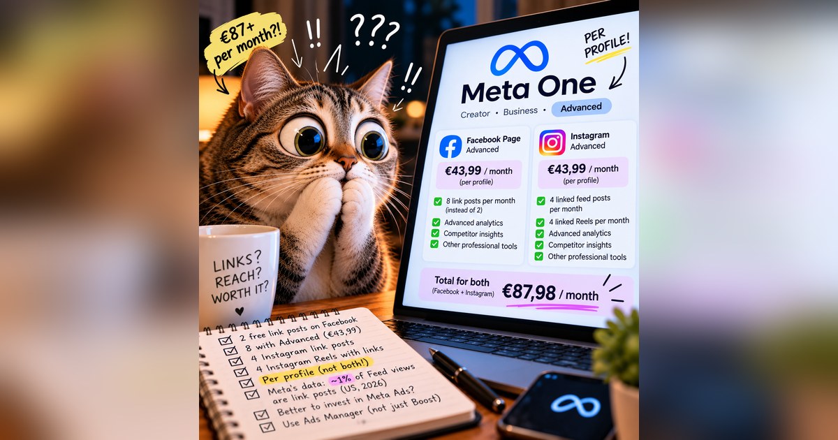 Meta One subscription: is €43.99 per month worth it for a business?